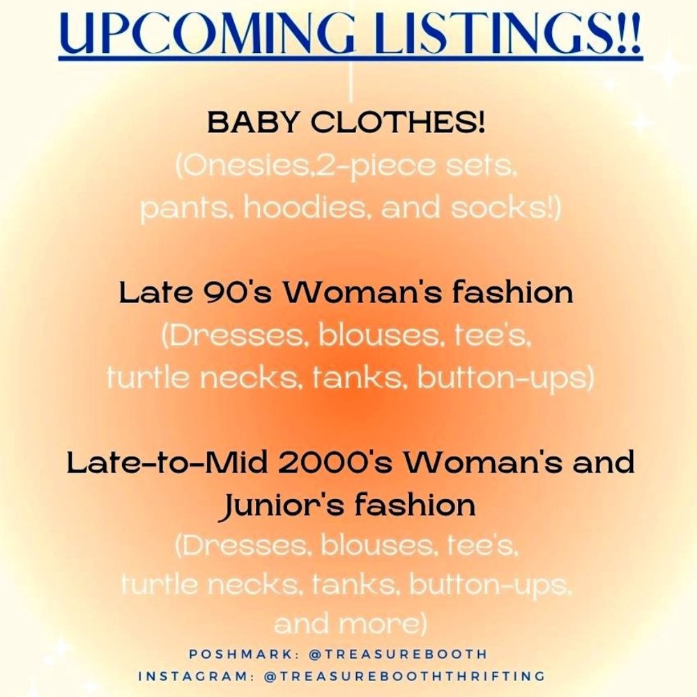 LOOK OUT FOR UPCOMING LISTINGS!